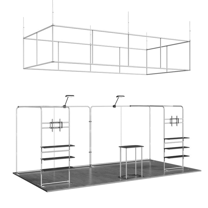 10x20 ft Trade Show Display Kit - Version A1
