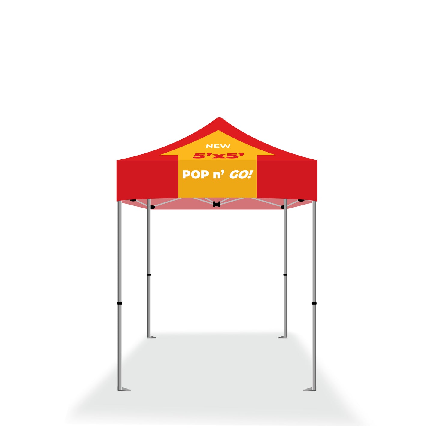 5' X 5' Economy Tent w/ Full Color Canopy