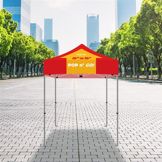 5' X 5' Economy Tent w/ Full Color Canopy