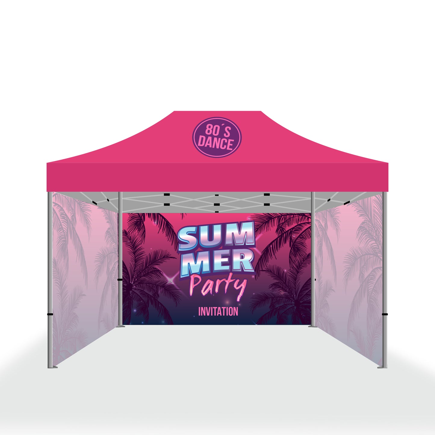 Premium 10' x 15' Tent w/ Backwall & Full Side Walls