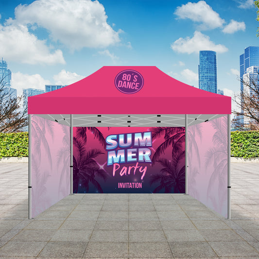 Premium 10' x 15' Tent w/ Backwall & Full Side Walls