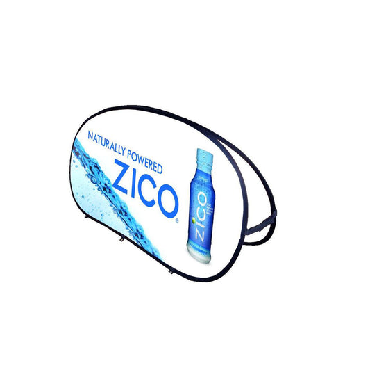 Pop Up Banner - Horizontal 79” W x 39”H (2 sided)