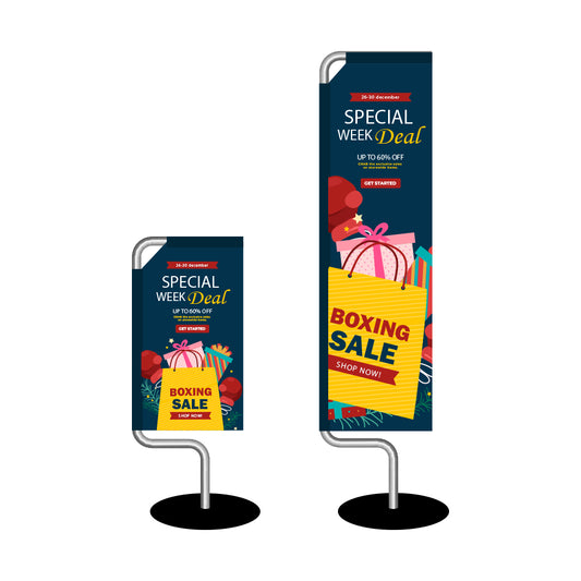 Monopode Flag Display Kit Large