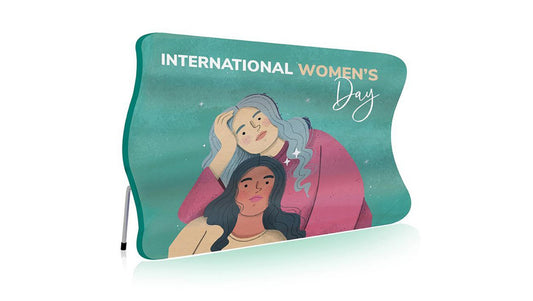 20' U-Shaped Tension Fabric Backdrop Display