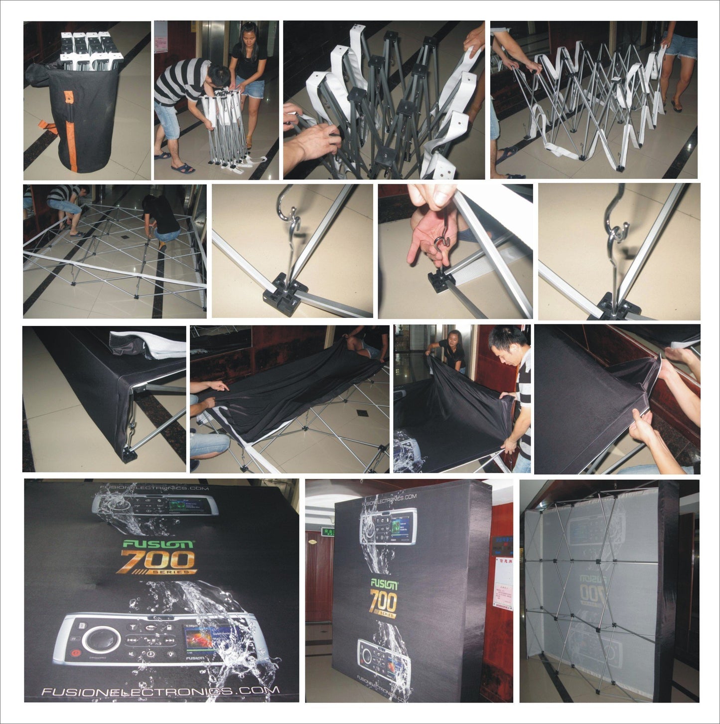 8x8 HassleFree™ Pop Up Backdrop Series