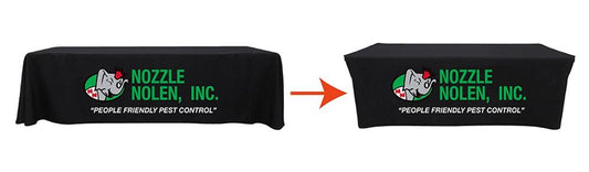 6' to 8' Convertible Table Cover Standard Throw