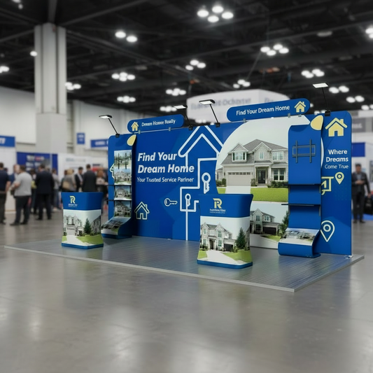 10x20 ft Trade Show Display Kit - Version A3