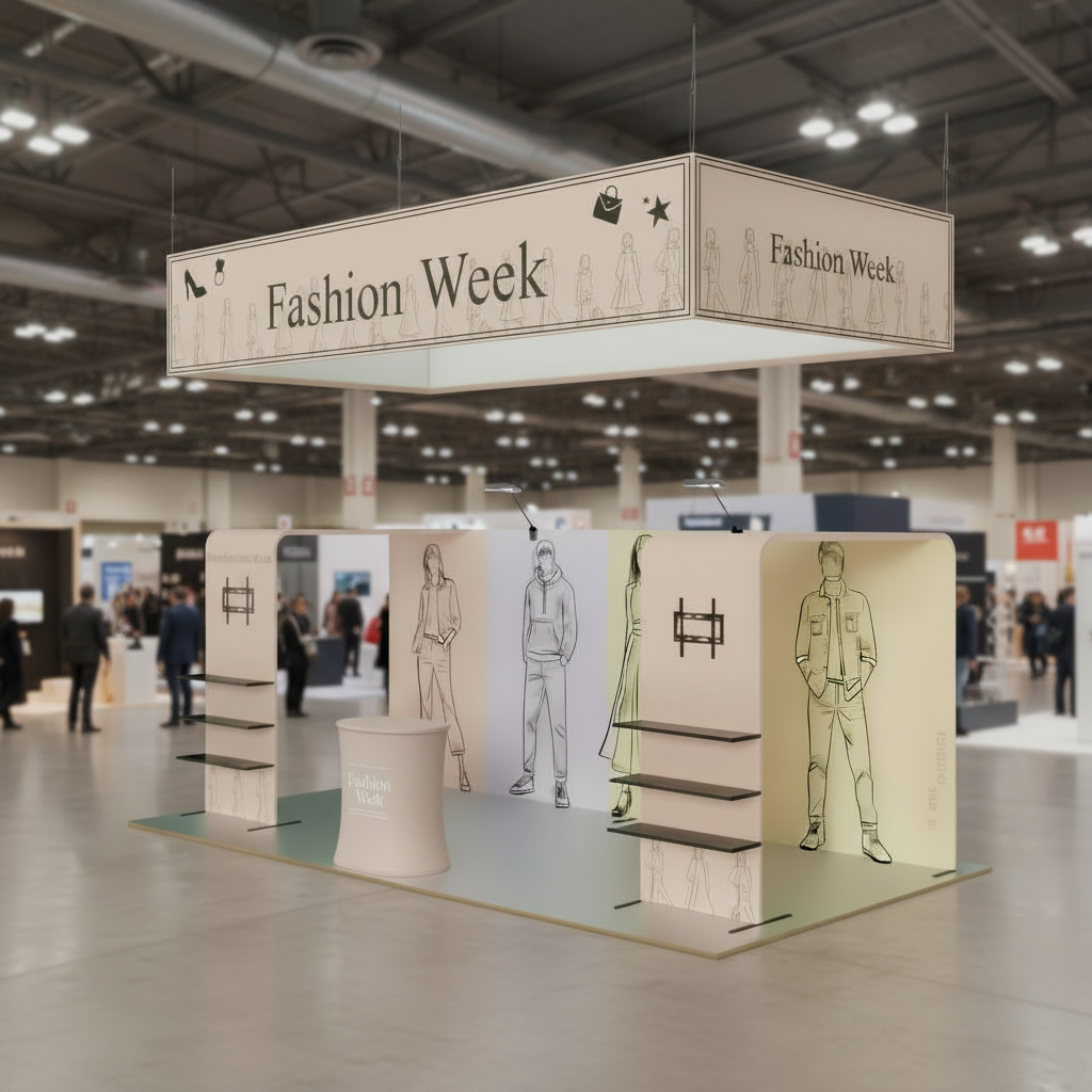 10x20 ft Trade Show Display Kit - Version A1
