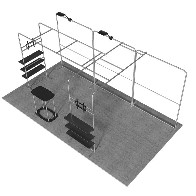 10x20 ft Trade Show Display Kit - Version B2