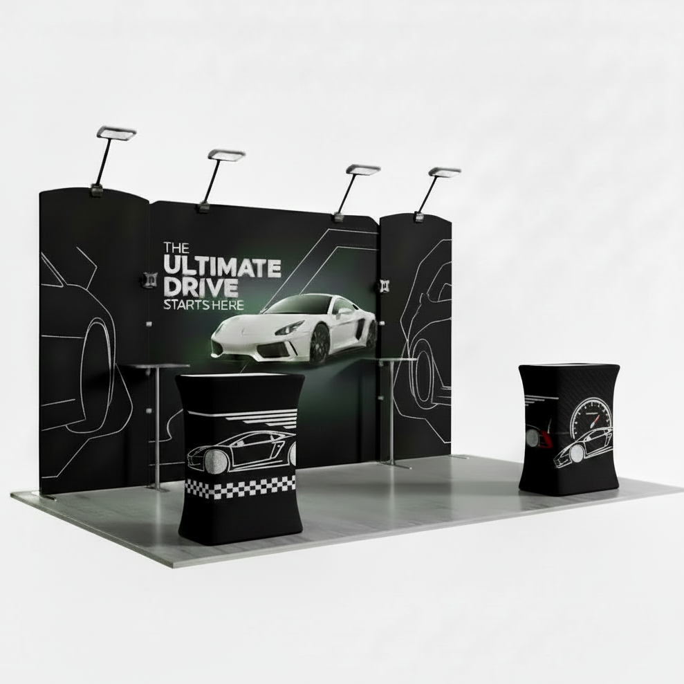 10x15 ft Trade Show Display Kit - Version A1