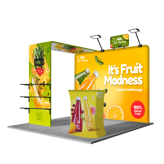 10x10ft Trade Show Display Kit - Version A1