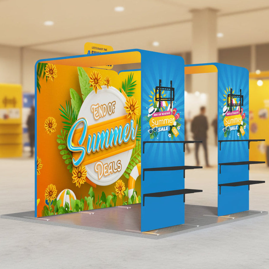 10x10ft Trade Show Display Kit - Version C1