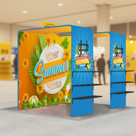 10x10ft Trade Show Display Kit - Version C1