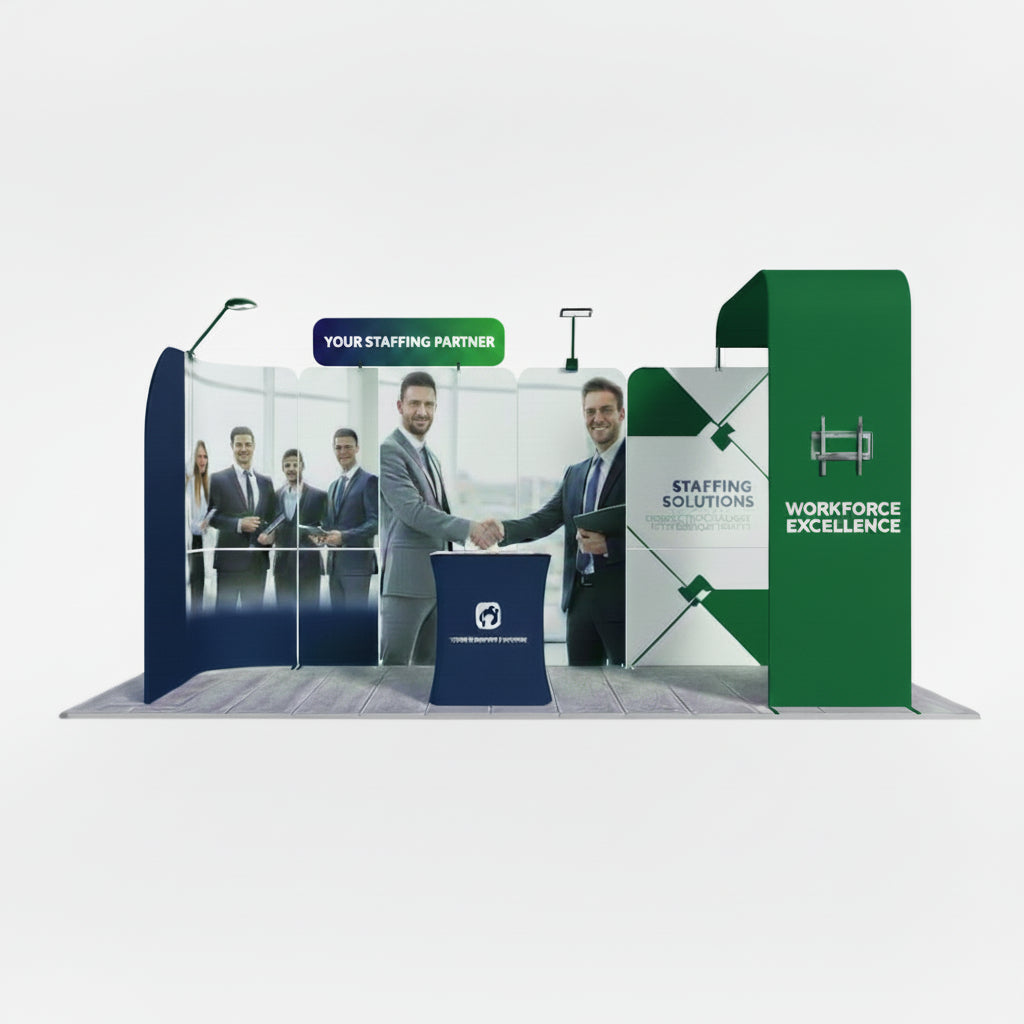 10x20 ft Trade Show Display Kit - Version B5