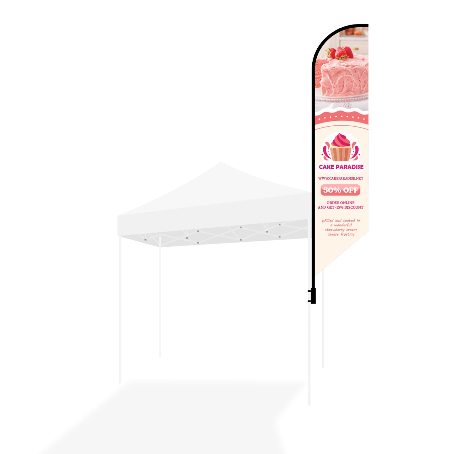 15’ XLarge Tent Banner Kits
