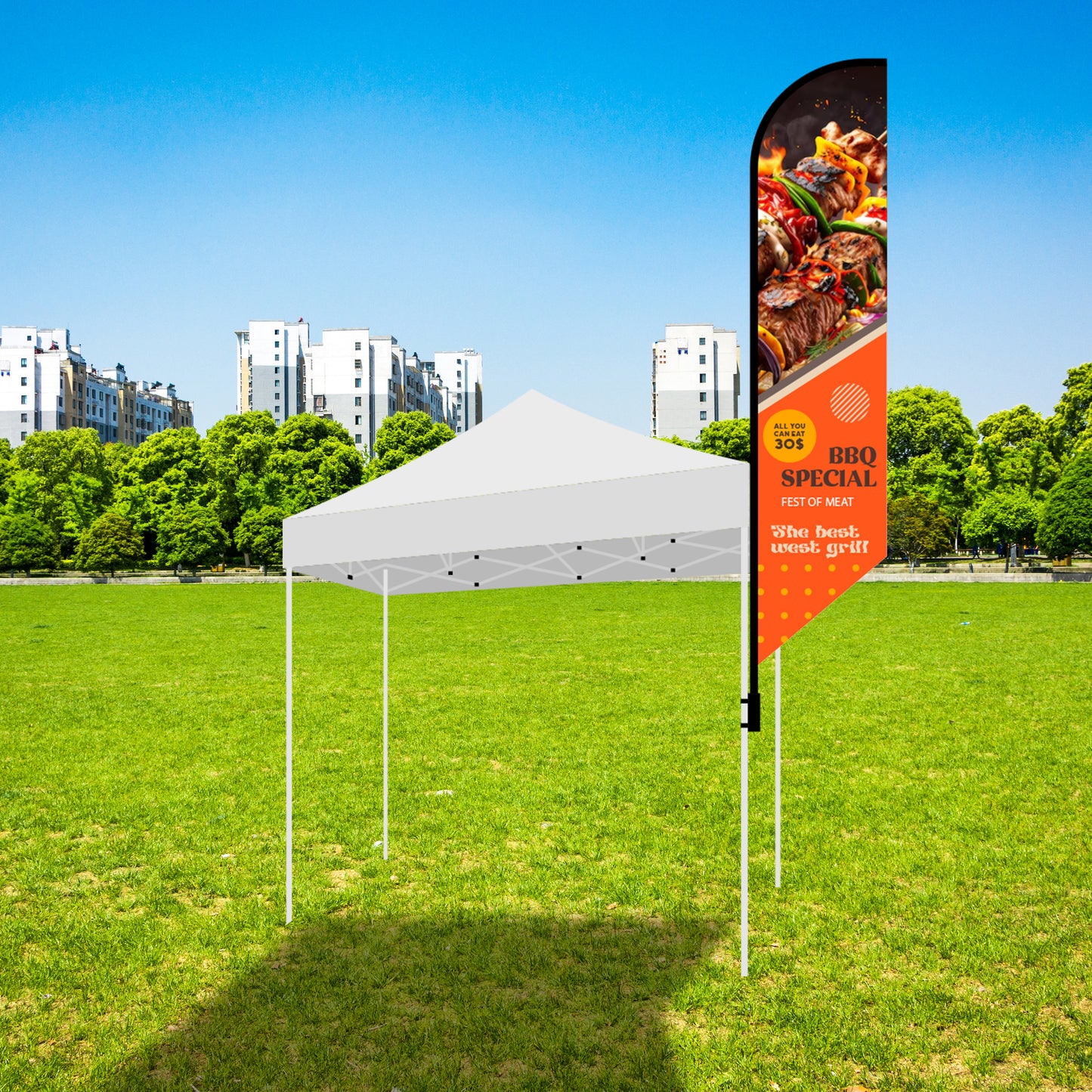 15’ XLarge Tent Banner Kits w/ Double Sided