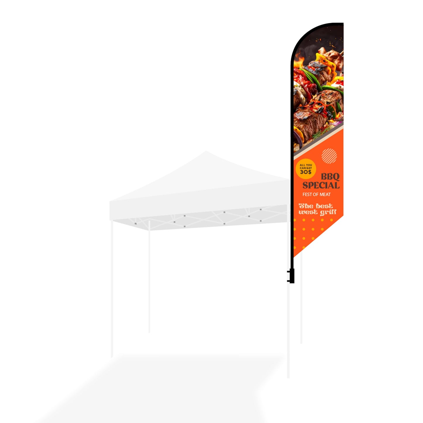 15’ XLarge Tent Banner Kits w/ Double Sided