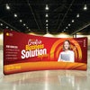 Curved 20' Tension Fabric Backdrop Display Double Sided