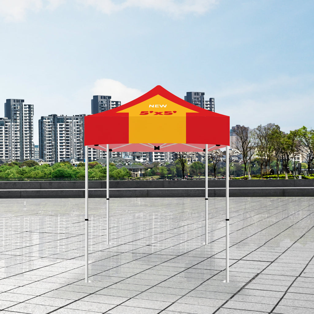 5' X 5' Economy Tent w/ Full Color Canopy