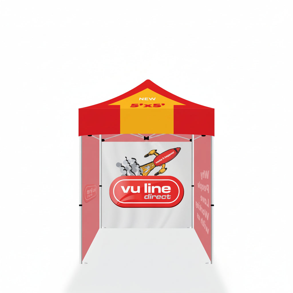 5' X 5' Economy Tent w/ FULL TENT WALLS