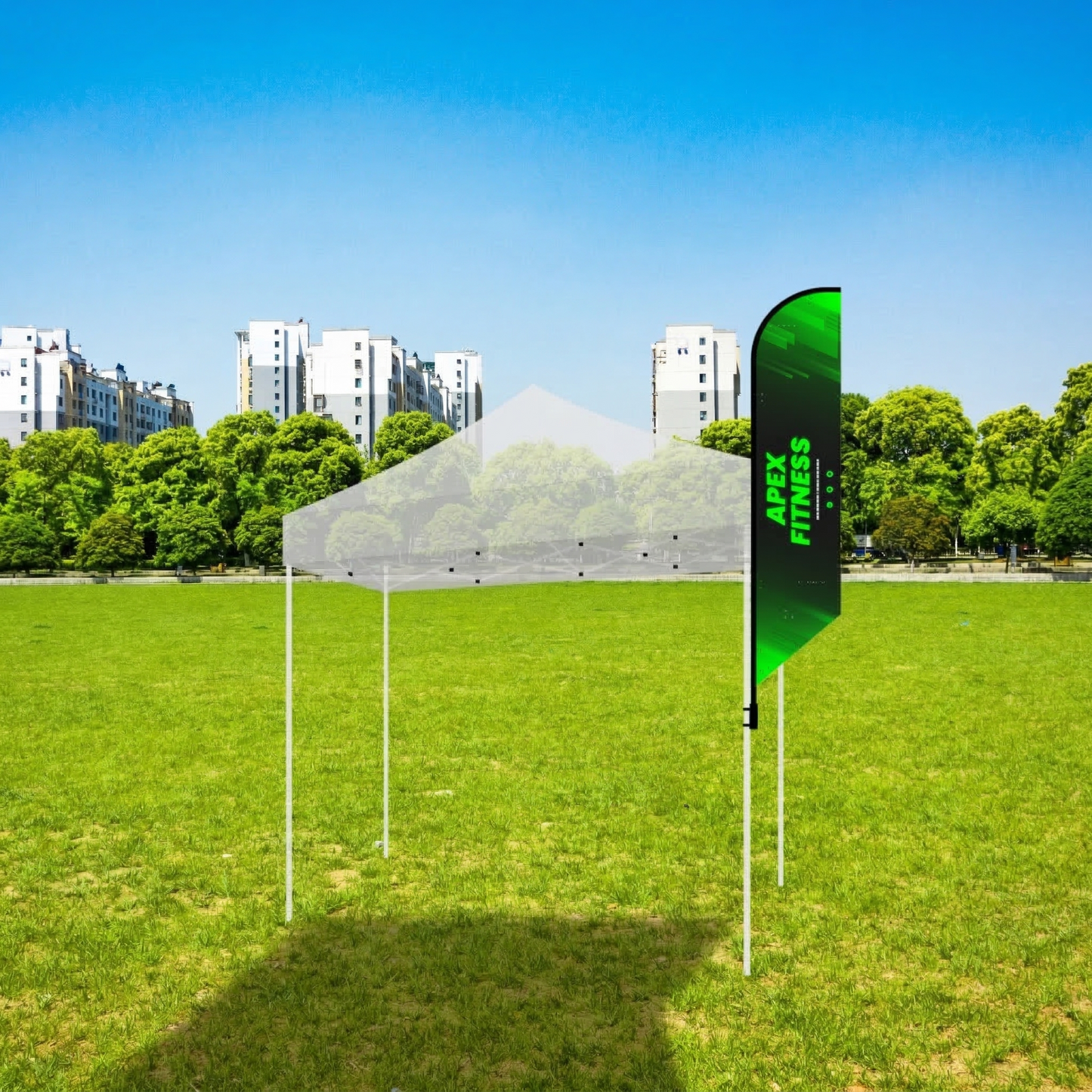 8’ Medium Tent Banner Kits w/ Double Sided
