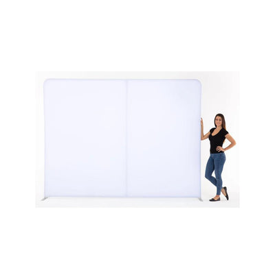 10’ STRAIGHT TENSION FABRIC DISPLAY DOUBLE SIDED