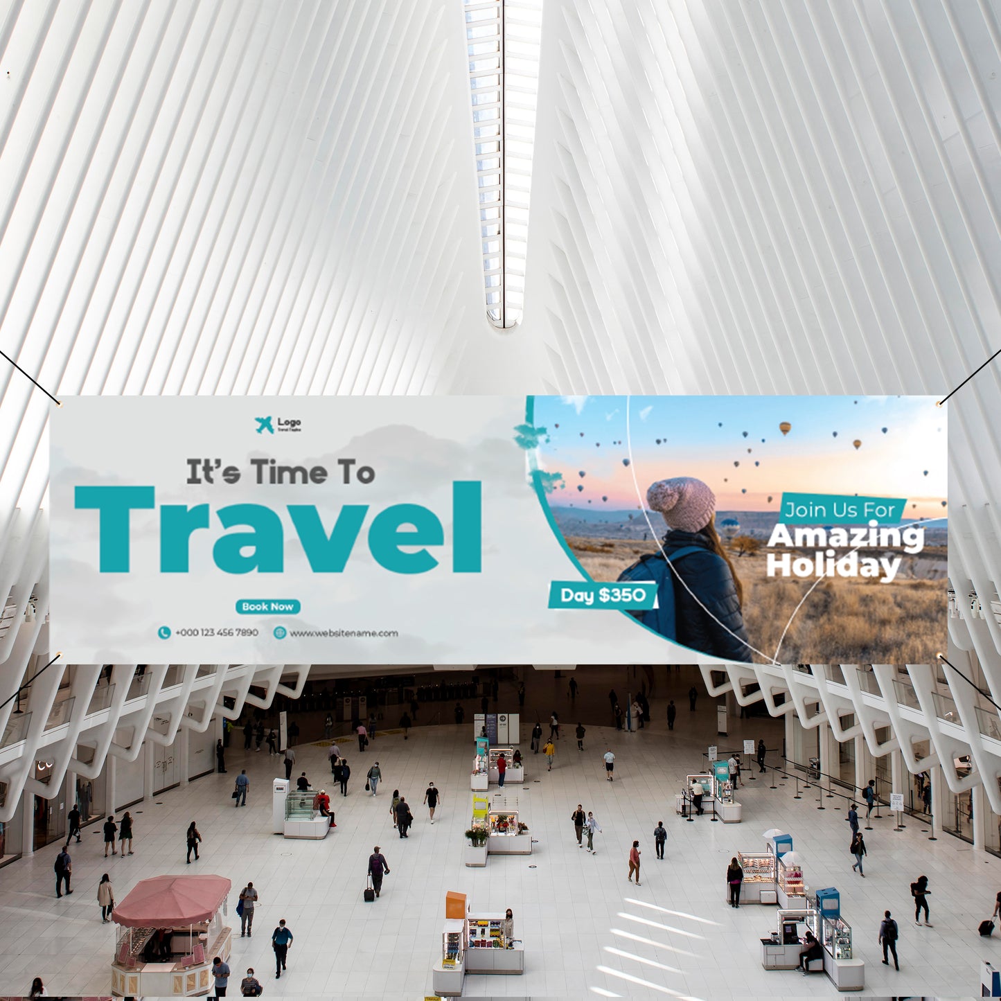 Dura-Poly Banners 3’ x 10’ Double-Sided