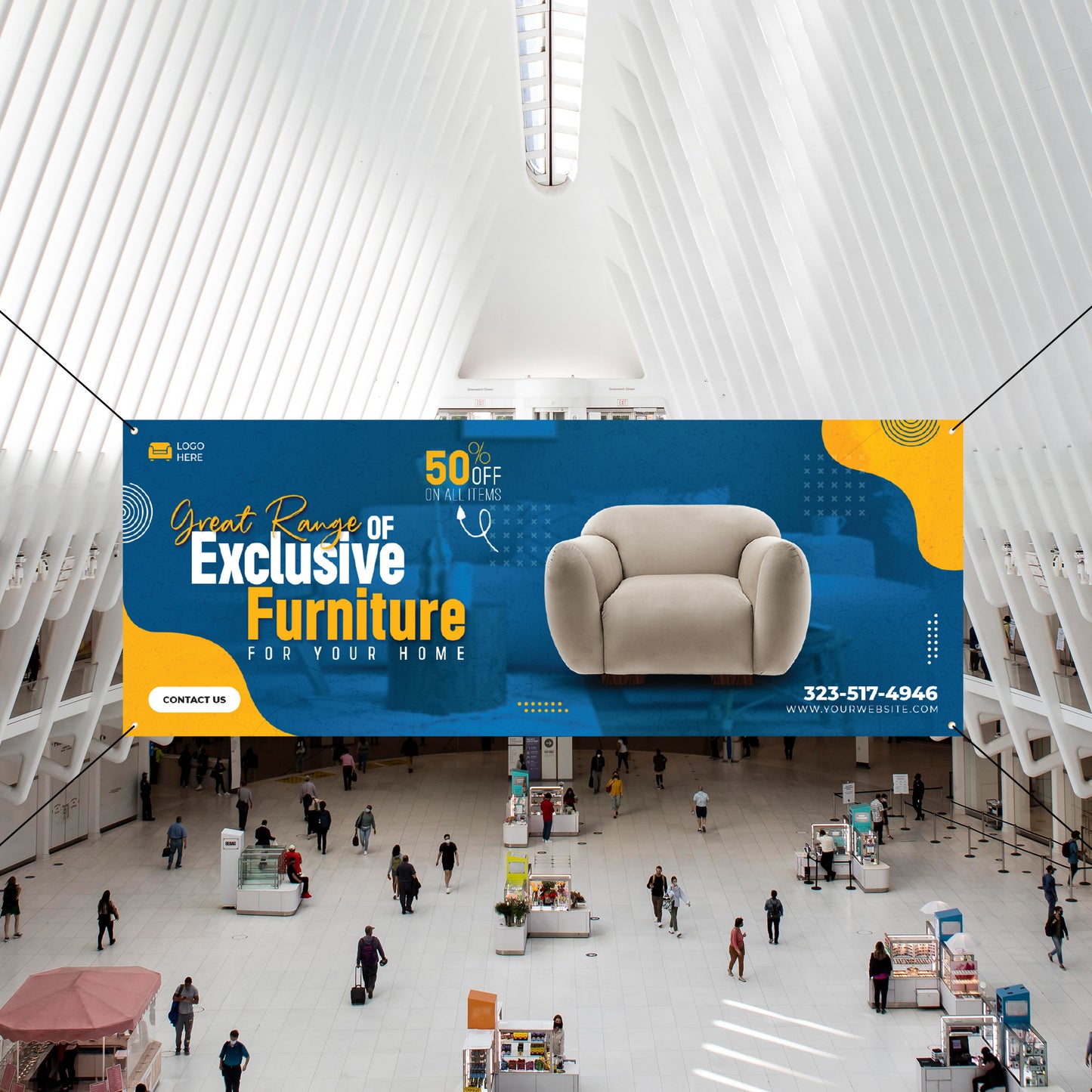 Dura-Poly Banners 3’ x 8’