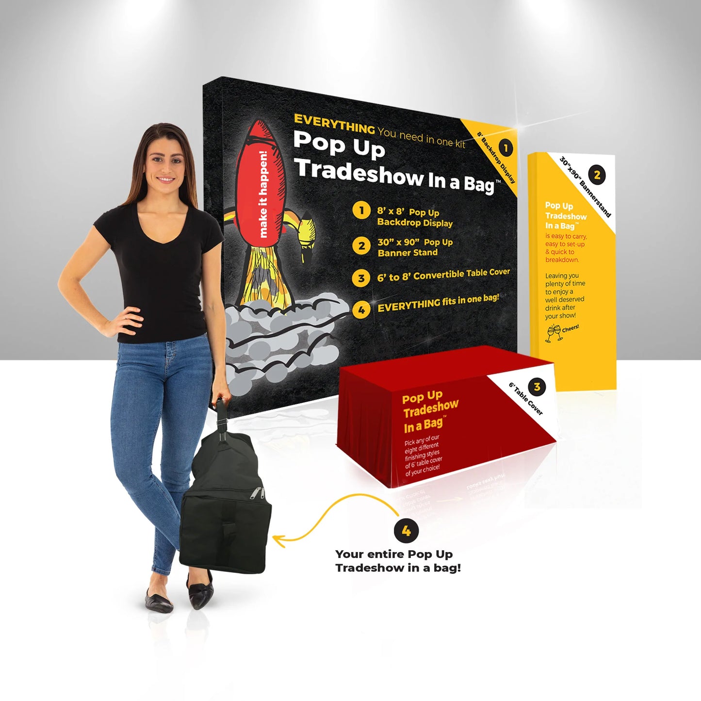 Pop Up Tradeshow in a Bag ™