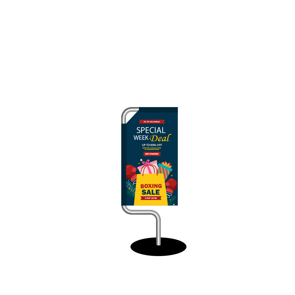Monopode Flag Display Kit Small