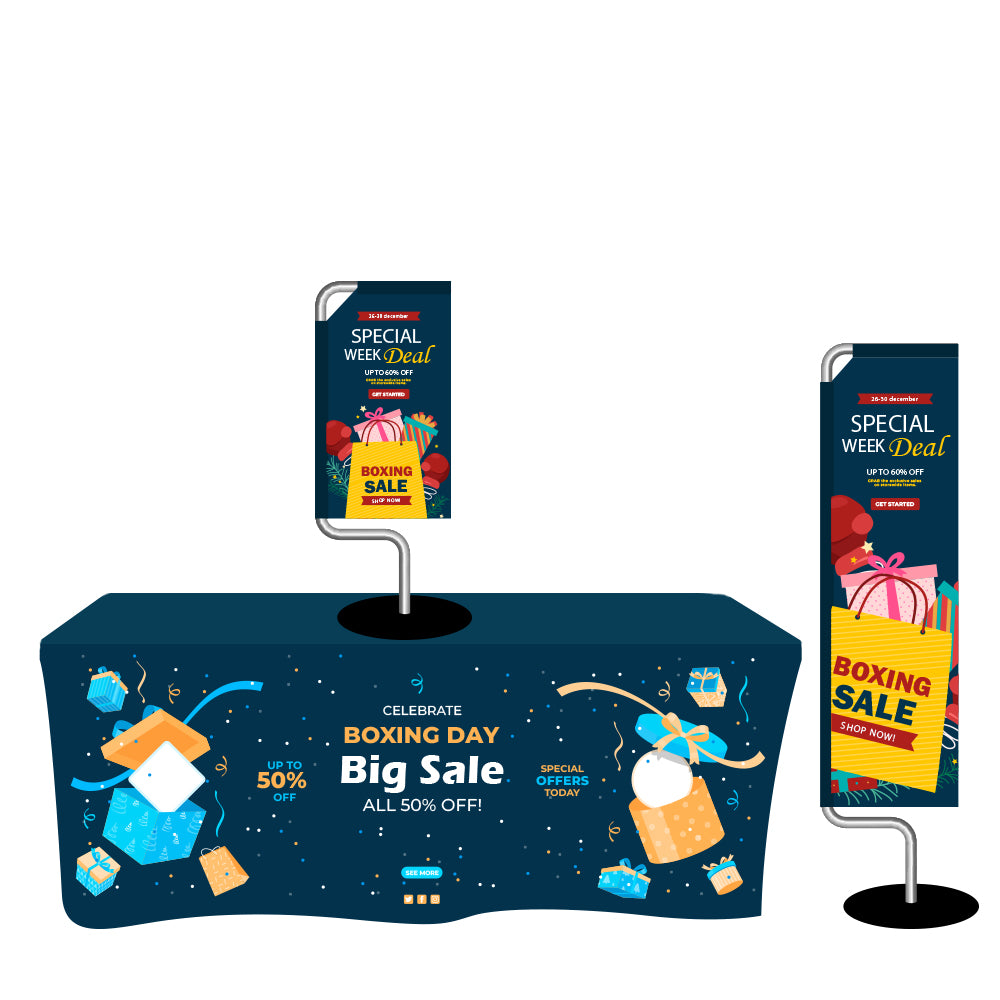 Monopode Flag Display Kit Large