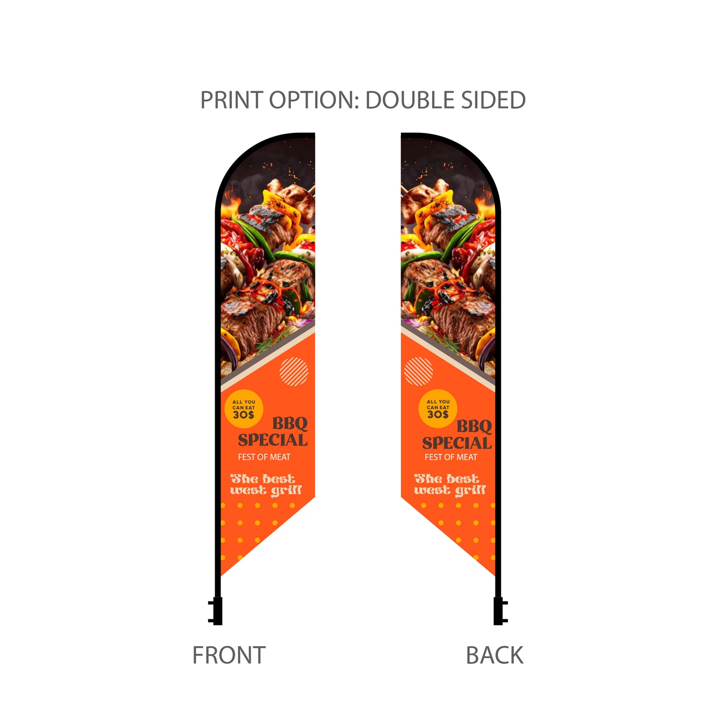 15’ XLarge Tent Banner Kits w/ Double Sided