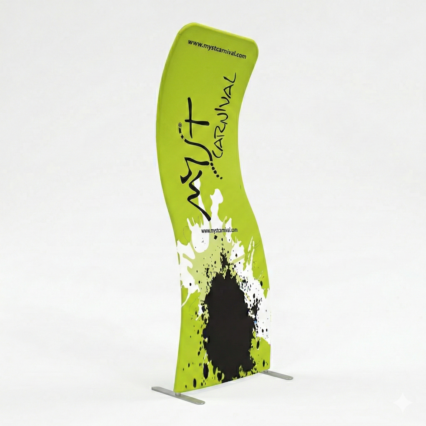 S-Shaped Tension Fabric Banner Stand