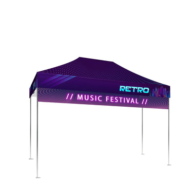 10x15 TENT VALANCE BANNER (Double Sided)