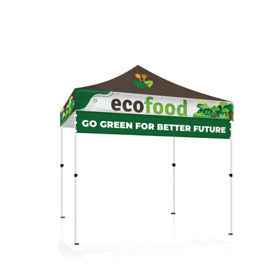 10x10 TENT VALANCE BANNER (Double Sided)