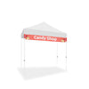 10x10 TENT VALANCE BANNER (Double Sided)