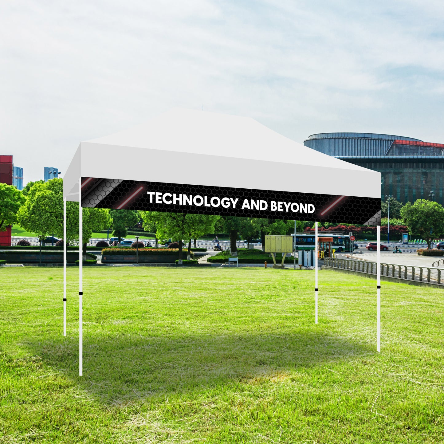 10x15 TENT VALANCE BANNER (Single Sided)
