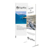 30x80 Tension Fabric Banner Stand w/ Double Sided Imprint