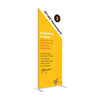 30x80 Tension Fabric Banner Stand w/ Double Sided Imprint